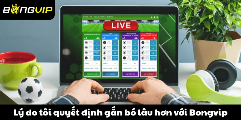 Lý do tôi quyết định gắn bó lâu hơn với nền tảng Bongvip