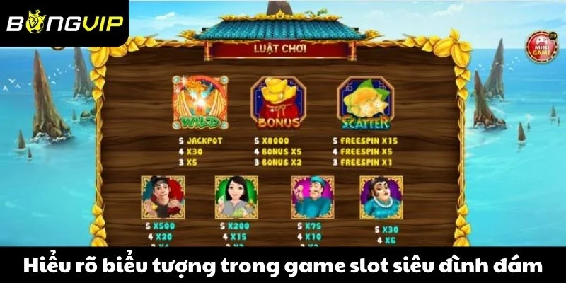 Hiểu rõ biểu tượng trong game slot siêu đình đám