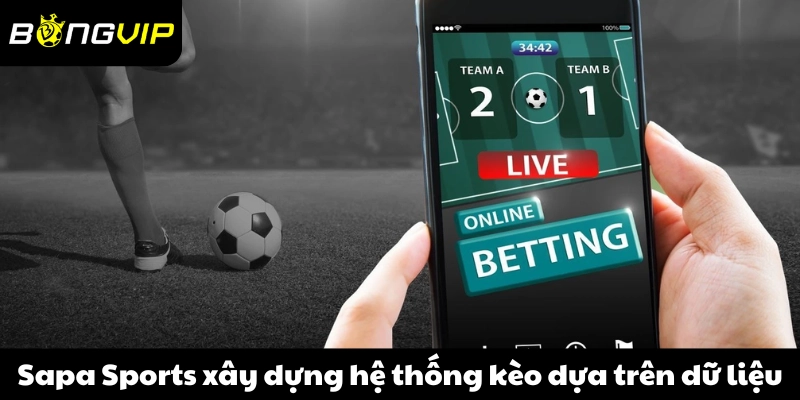 Sapa Sports xây dựng hệ thống kèo dựa trên dữ liệu trận đấu
